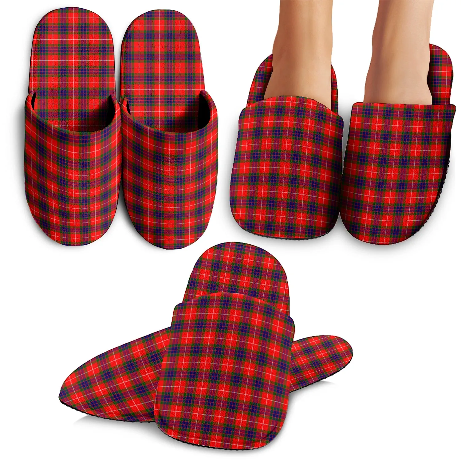 Abernethy Tartan Home Slippers