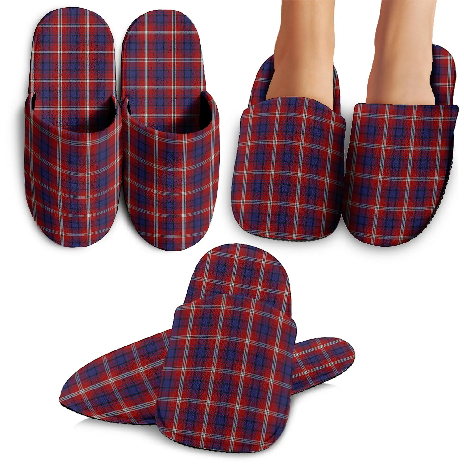 Ainslie Tartan Home Slippers