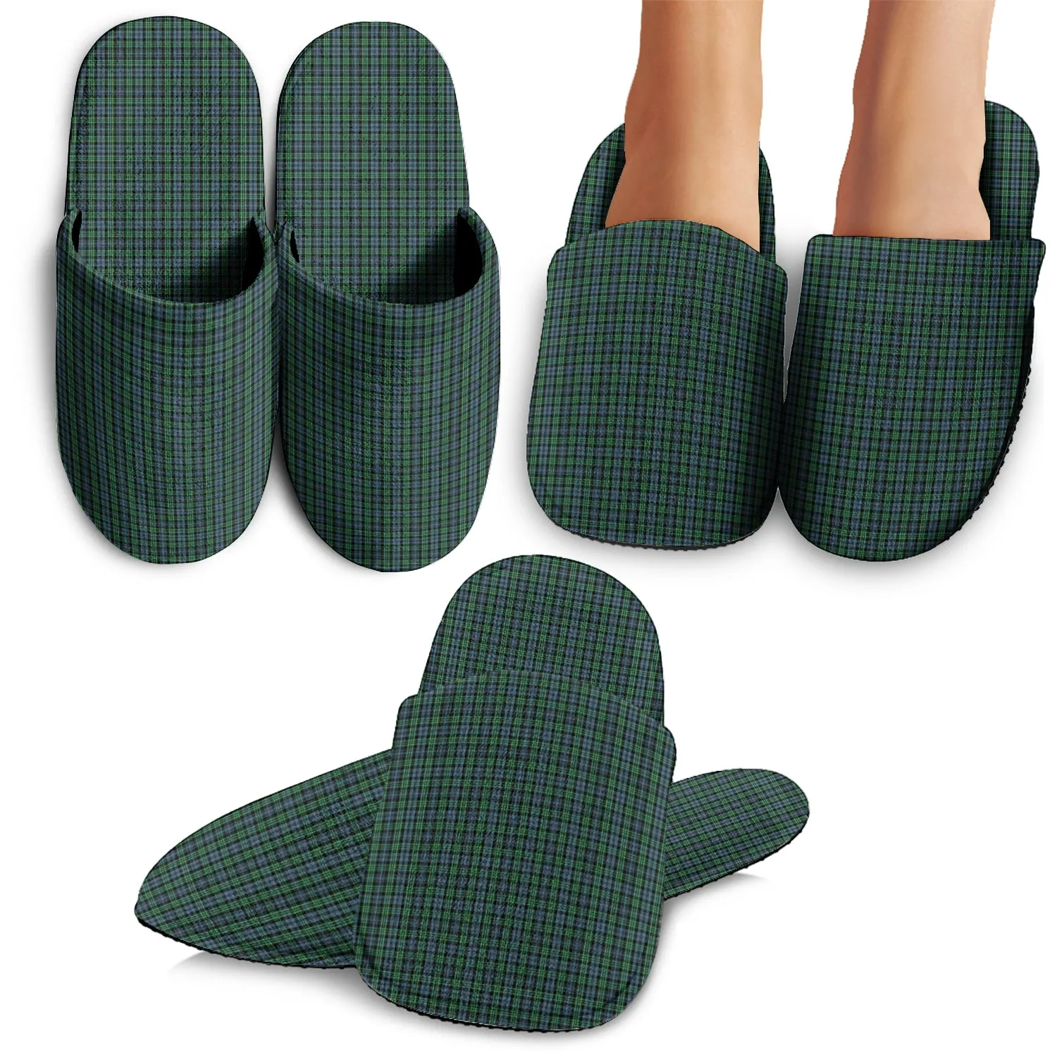 Arbuthnot Tartan Home Slippers