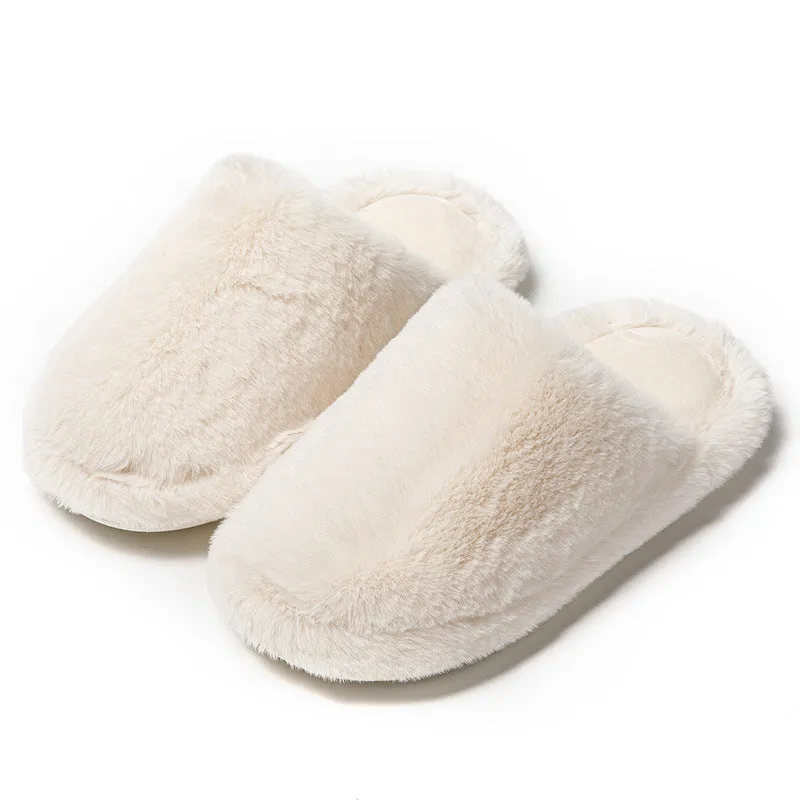 Baotou Cotton Slippers Home Plush Women