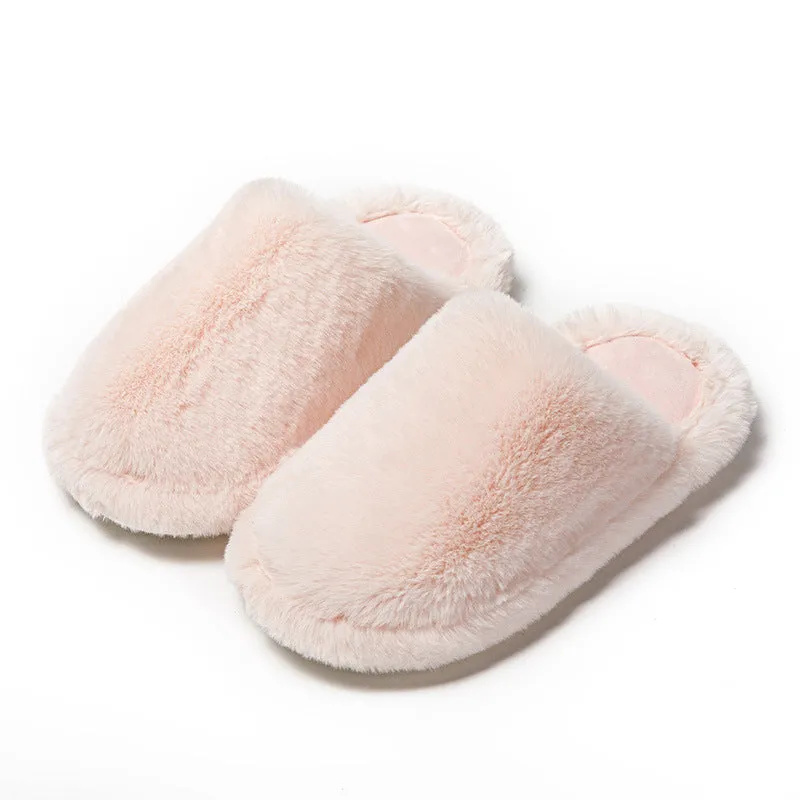 Baotou Cotton Slippers Home Plush Women