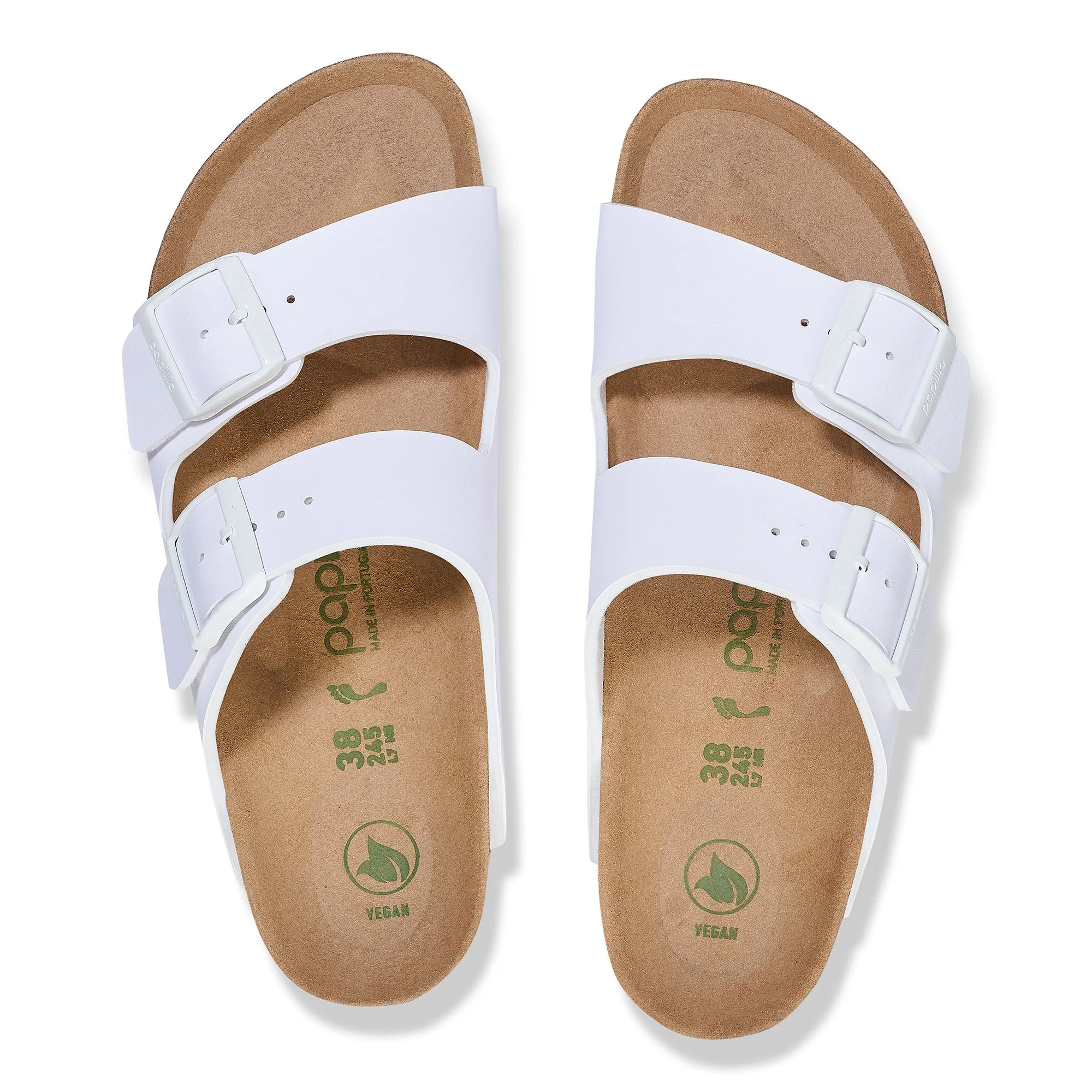 Birkenstock Arizona Flex Platform 
Birko-Flor - White