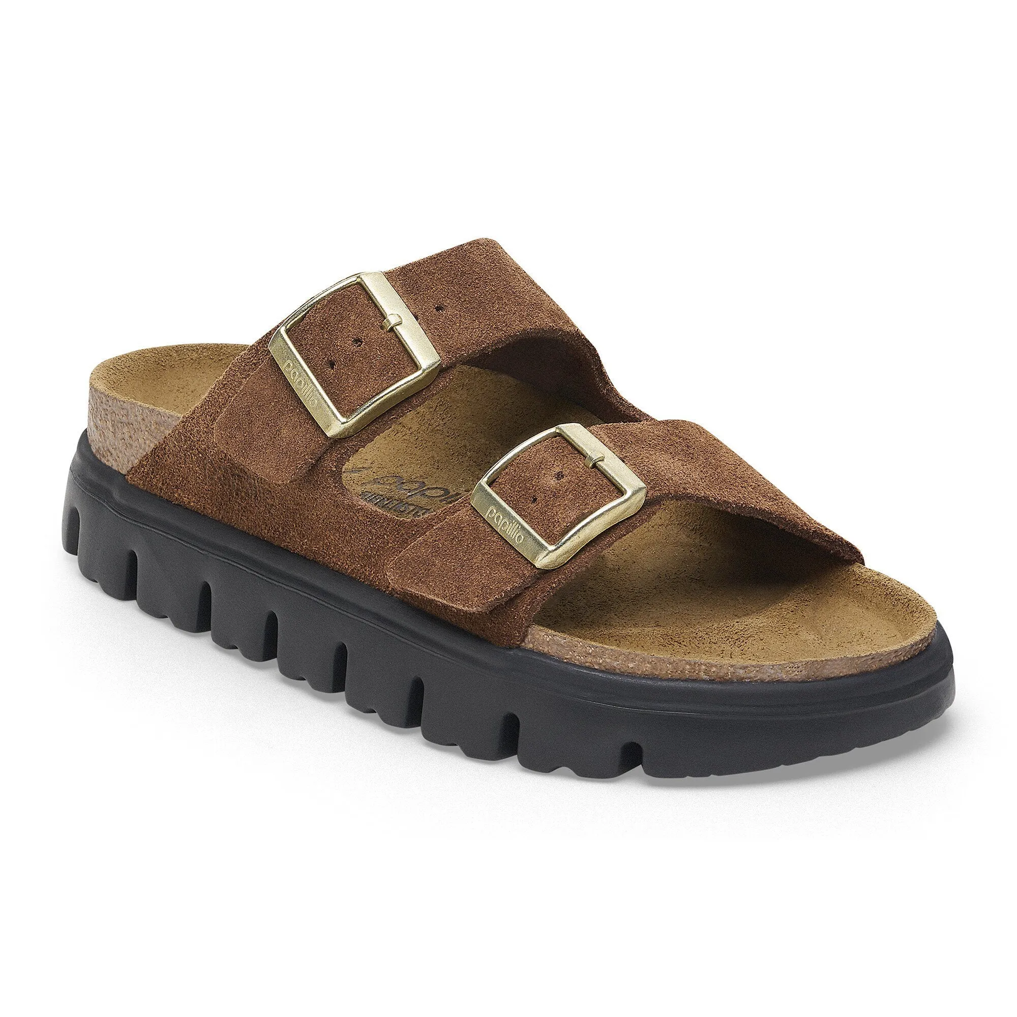 Birkenstock Arizona Platform - DARK TEA