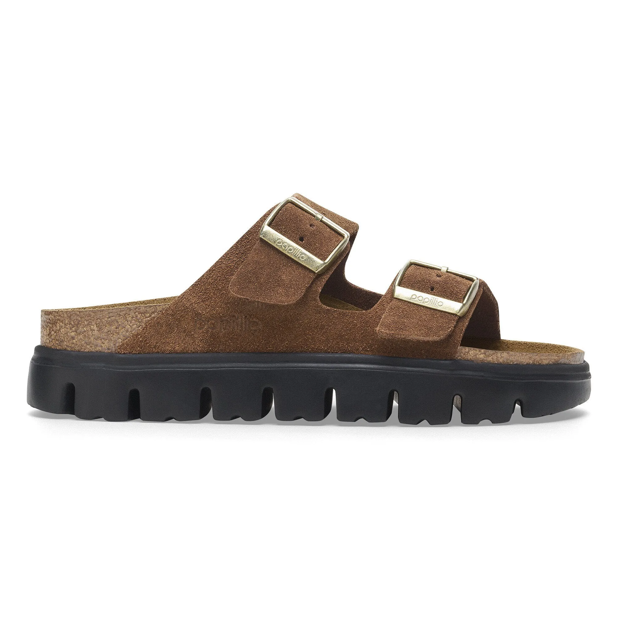 Birkenstock Arizona Platform - DARK TEA