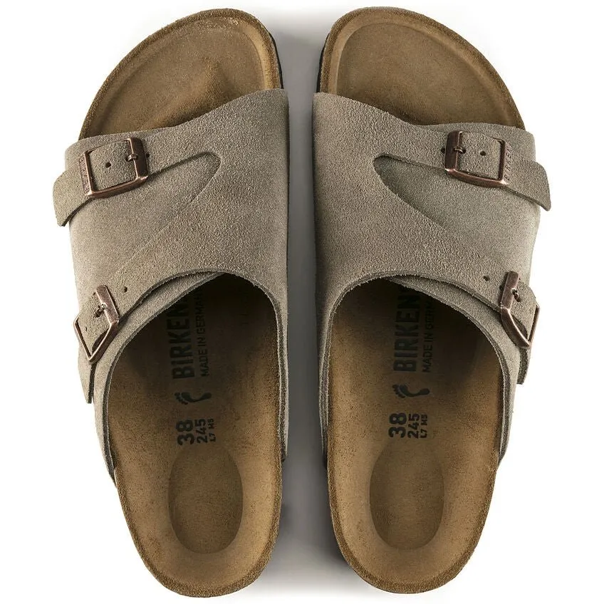 Birkenstock Zurich - Taupe Suede