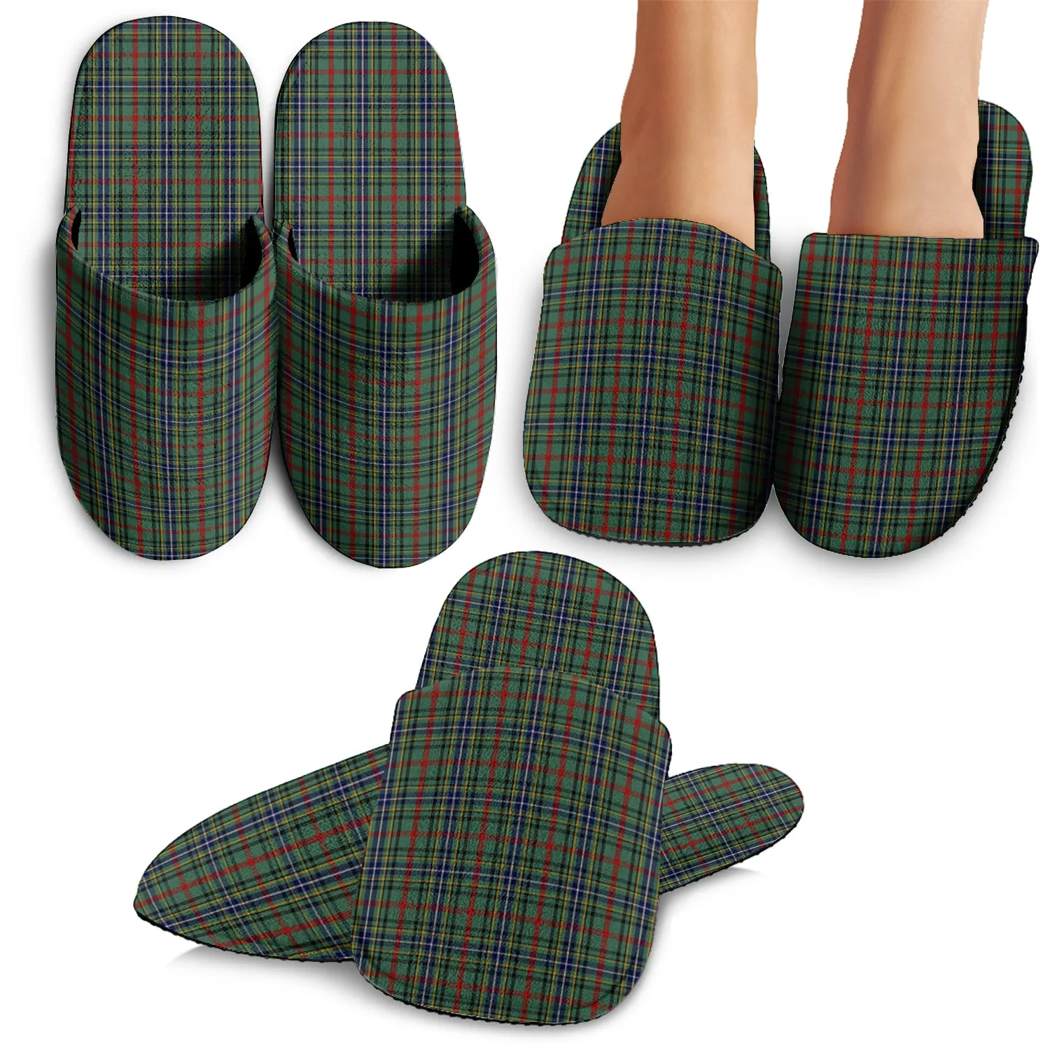 Bisset Tartan Home Slippers