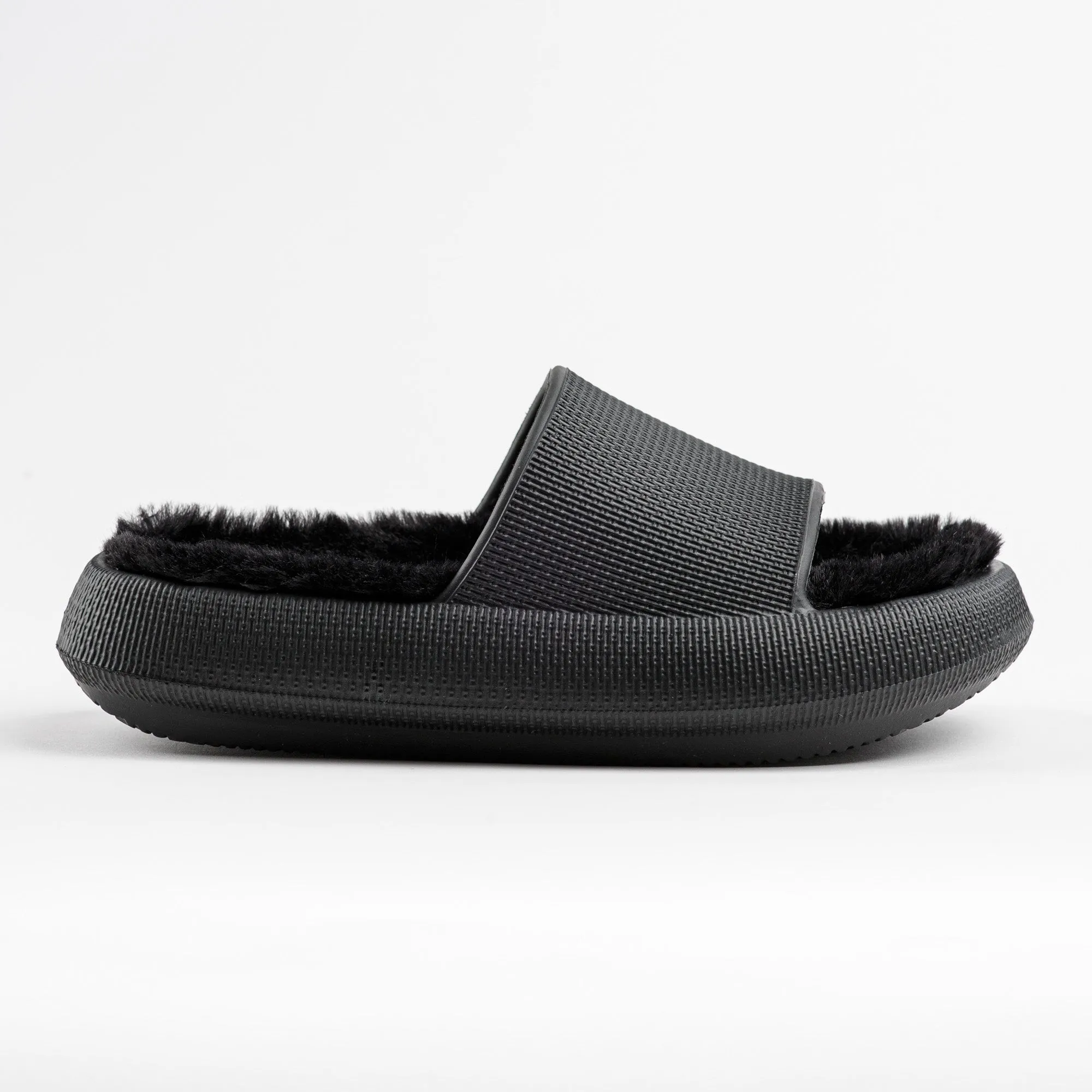 Cloud Slides Slippers | Black