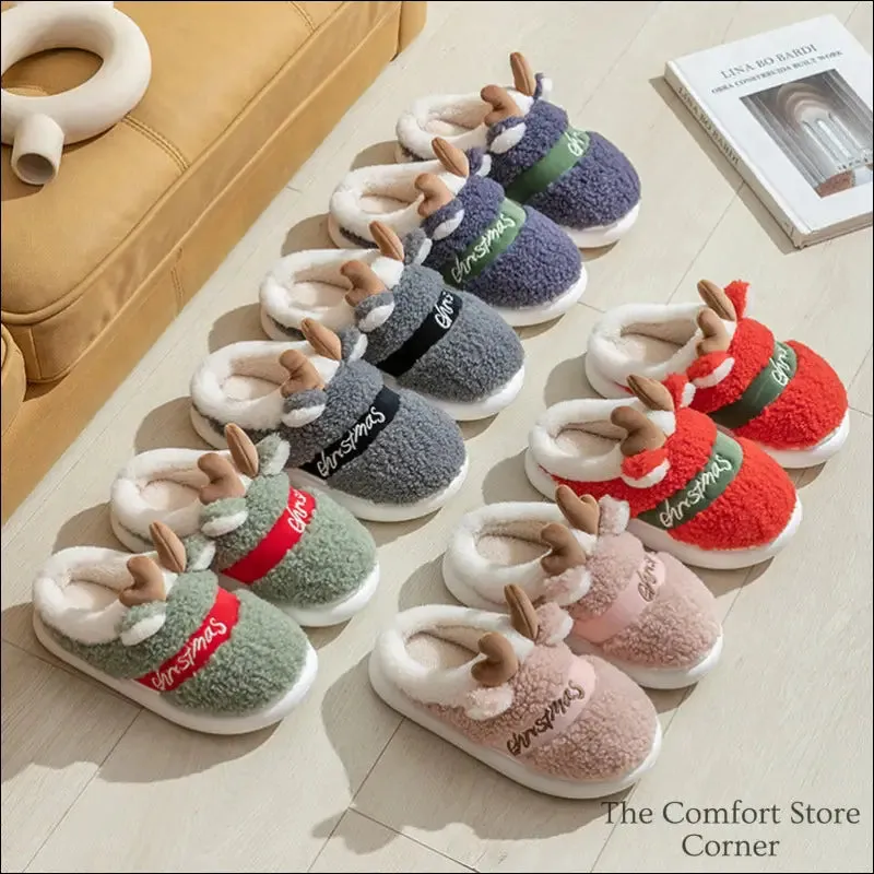 Comfortable Christmas Slippers to Bring Festive Cheer