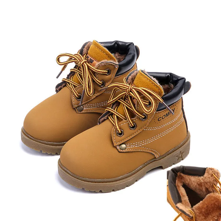 Comfy kids autumn and winter  boots - Free Shipping to N.A.