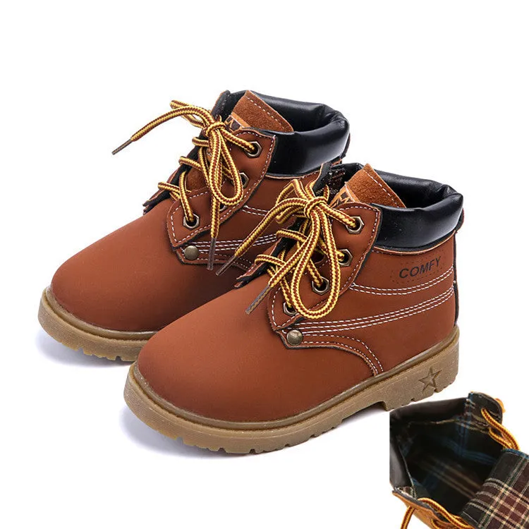 Comfy kids autumn and winter  boots - Free Shipping to N.A.