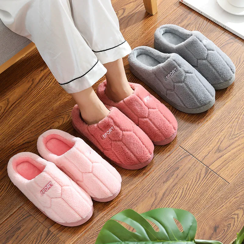 Cozy Plush House Slippers