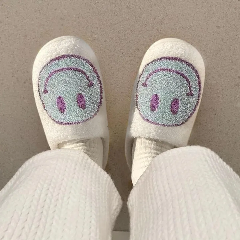 Cozy Smile Slippers For Indoor And Outdoor Wear