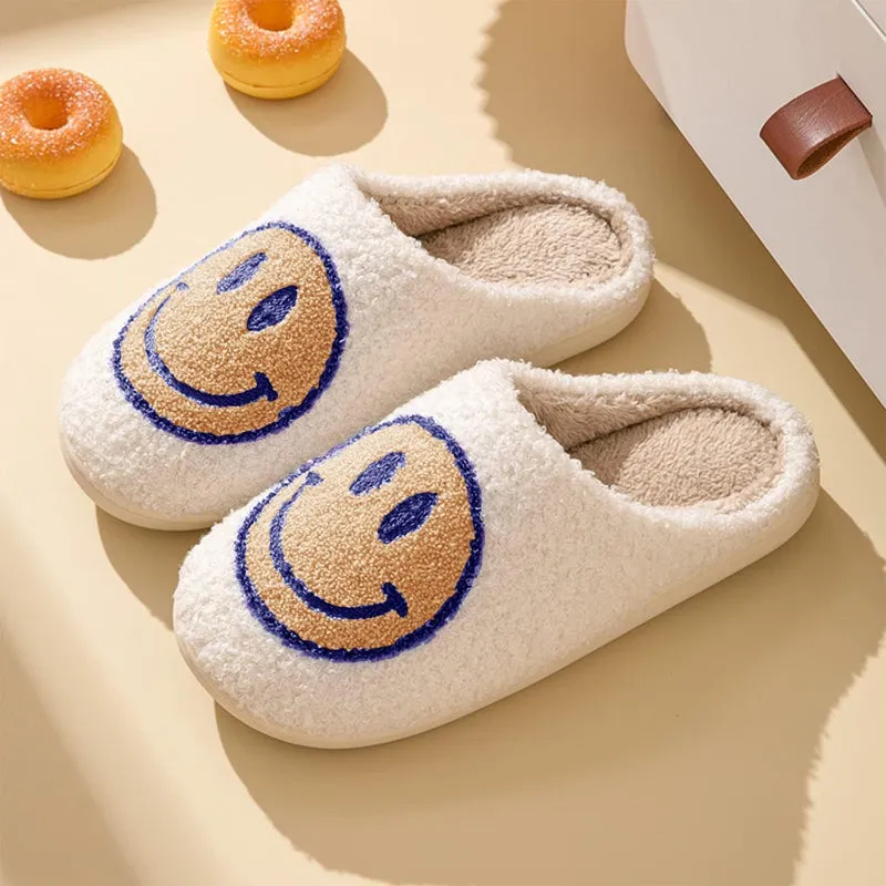 Cozy Smile Slippers For Indoor And Outdoor Wear