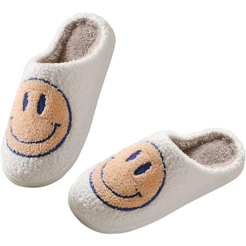 Cozy Smile Slippers For Indoor And Outdoor Wear