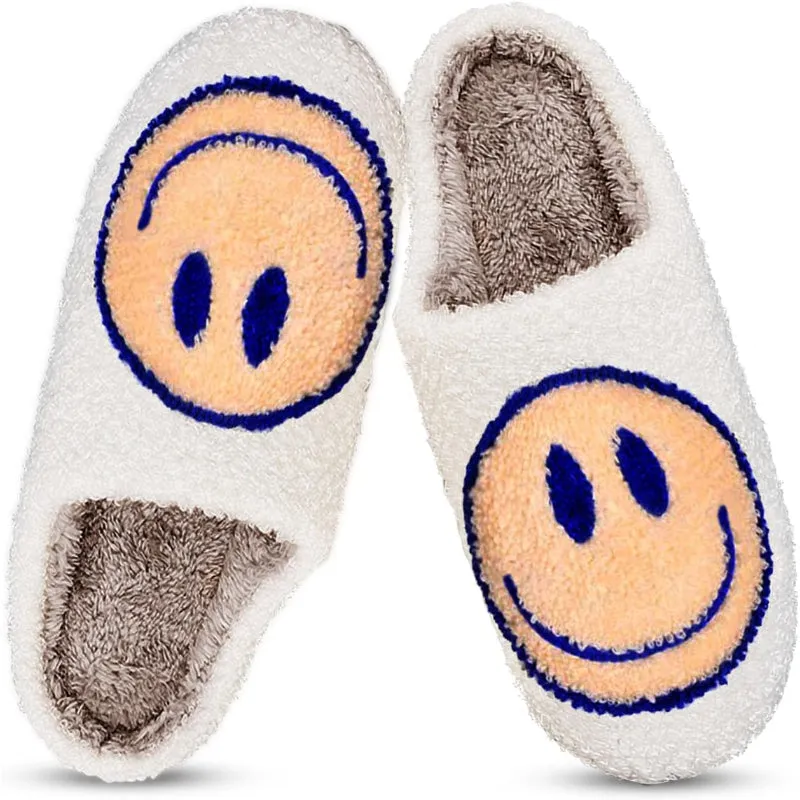 Cozy Smile Slippers For Indoor And Outdoor Wear