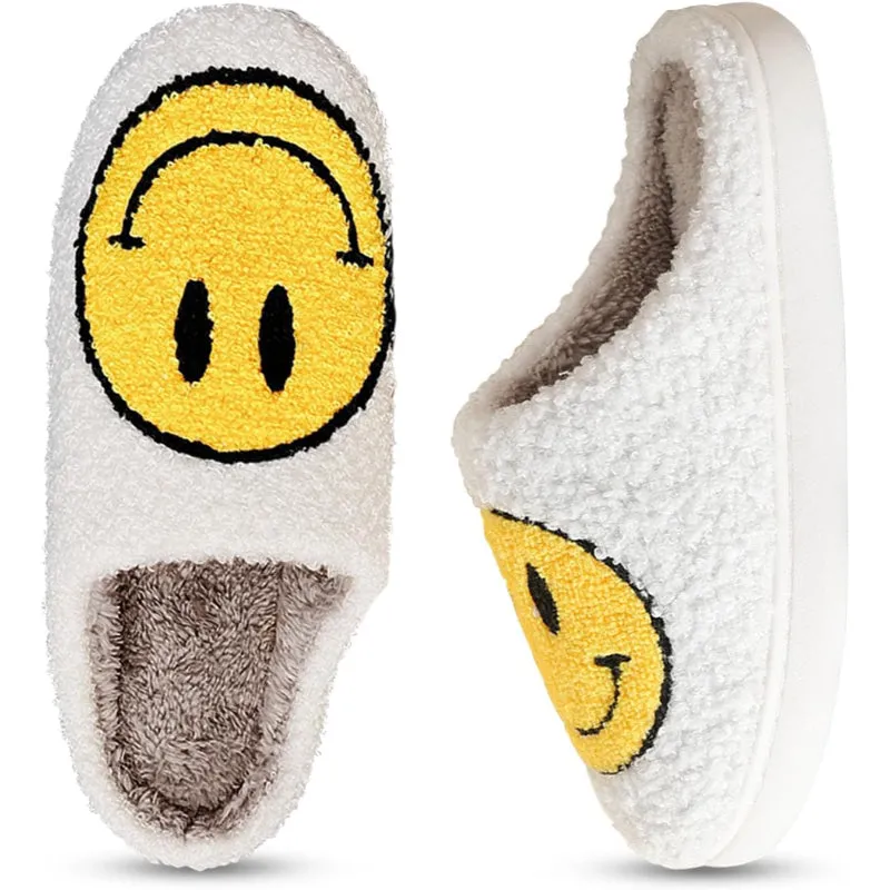 Cozy Smile Slippers For Indoor And Outdoor Wear