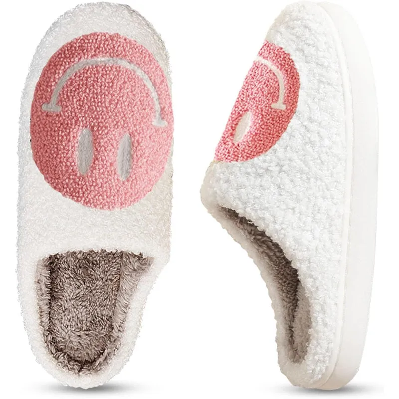 Cozy Smile Slippers For Indoor And Outdoor Wear