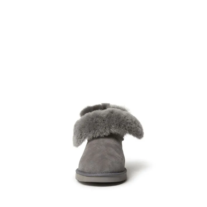 Dearfoams | Genuine Shearling Bootie Slipper | Women's