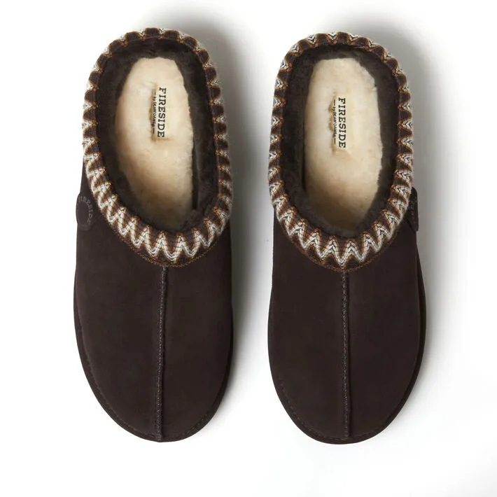 Dearfoams | Genuine Shearling Grafton Clog Slipper | Men's