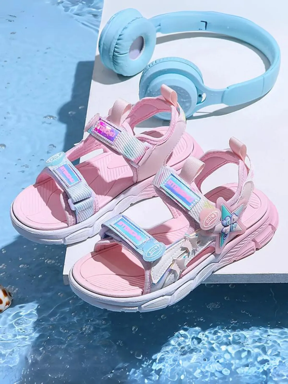 Girls Summer Adventure Sandals by Liv and Mia