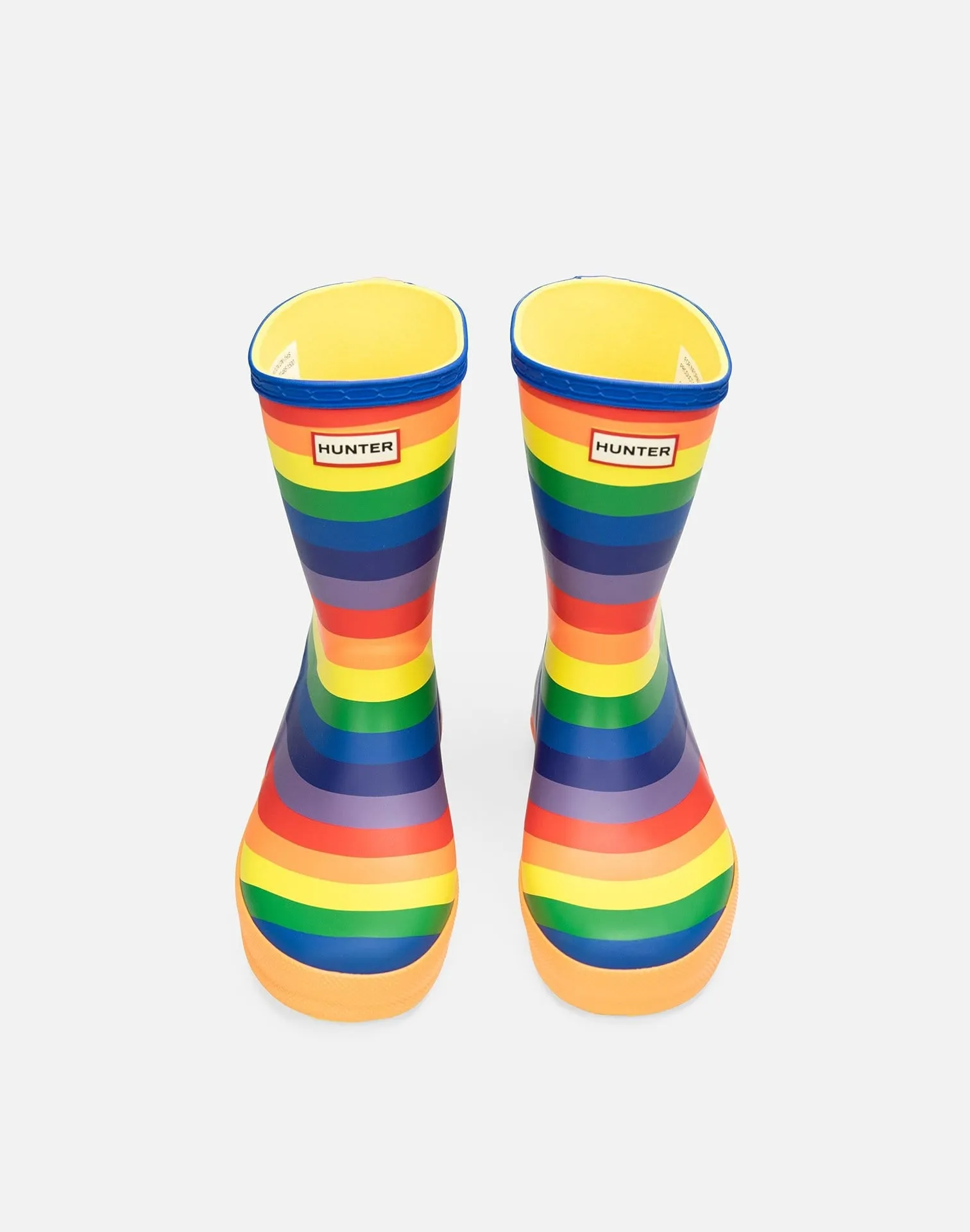 Hunter Short Rainbow Rain Boots Pre-School