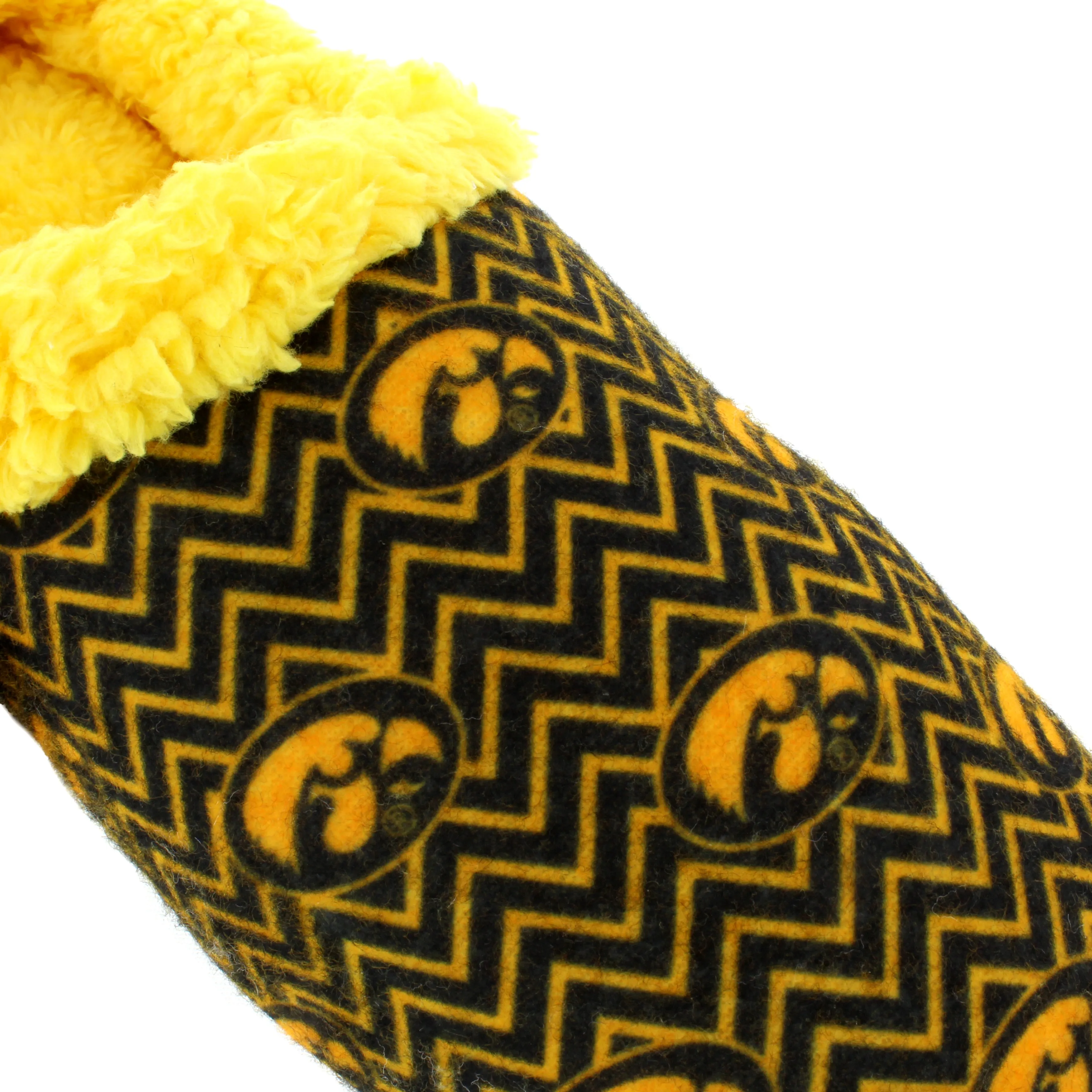 Iowa Hawkeyes Chevron Slip On Slippers