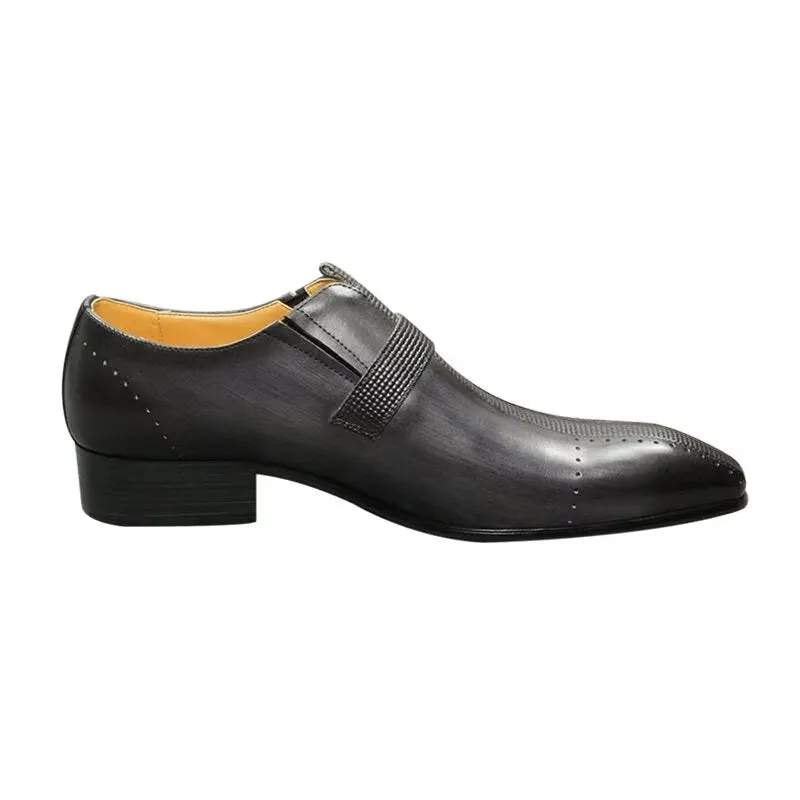 Modish LuxeLeather Genuine Leather Wedding Brogue Shoes