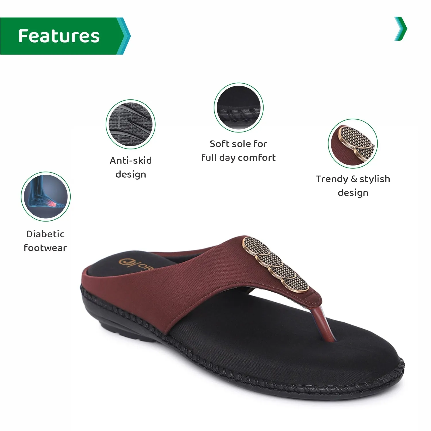 ORTHO JOY Stylish chappal | Comfortable sandals