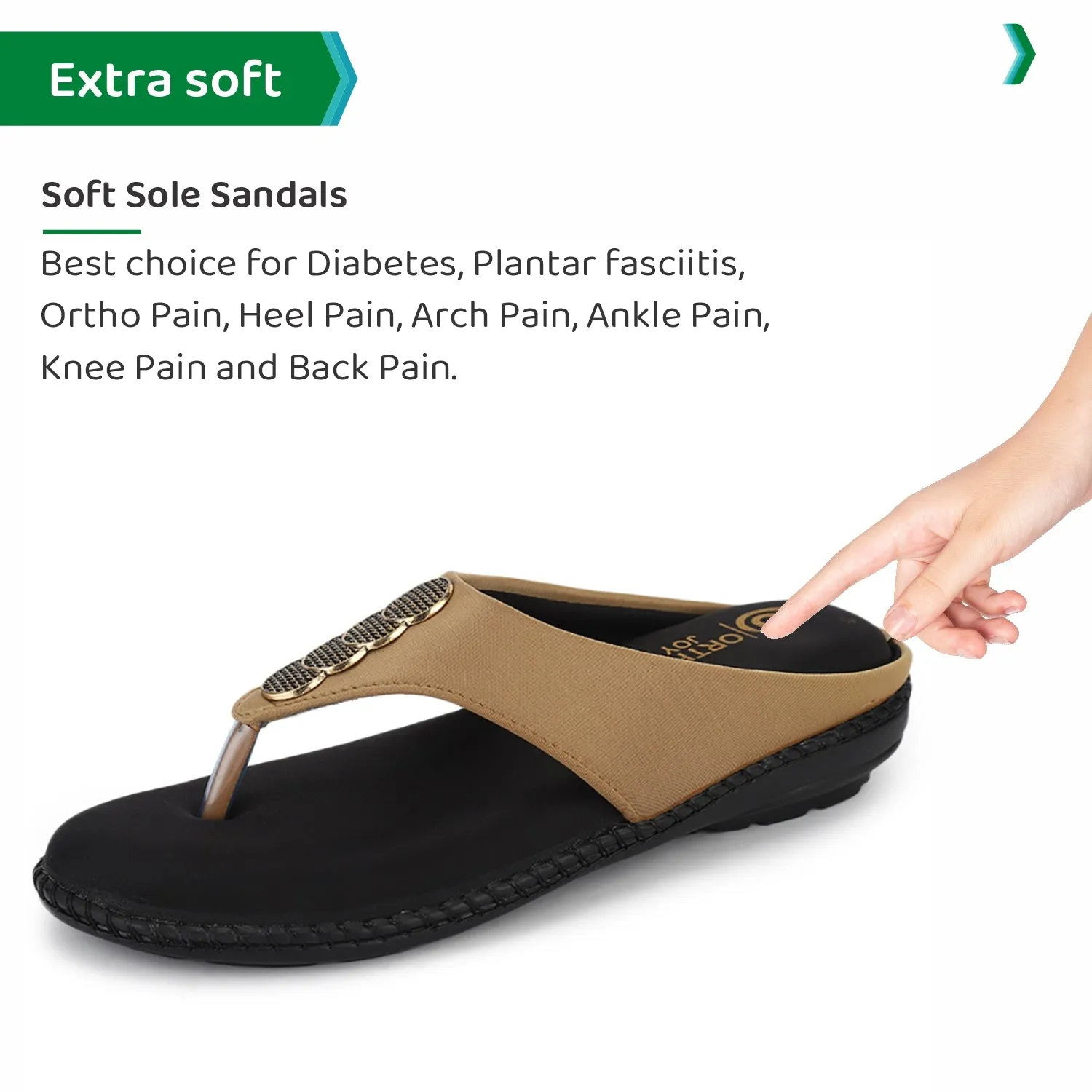 ORTHO JOY Stylish chappal | Comfortable sandals