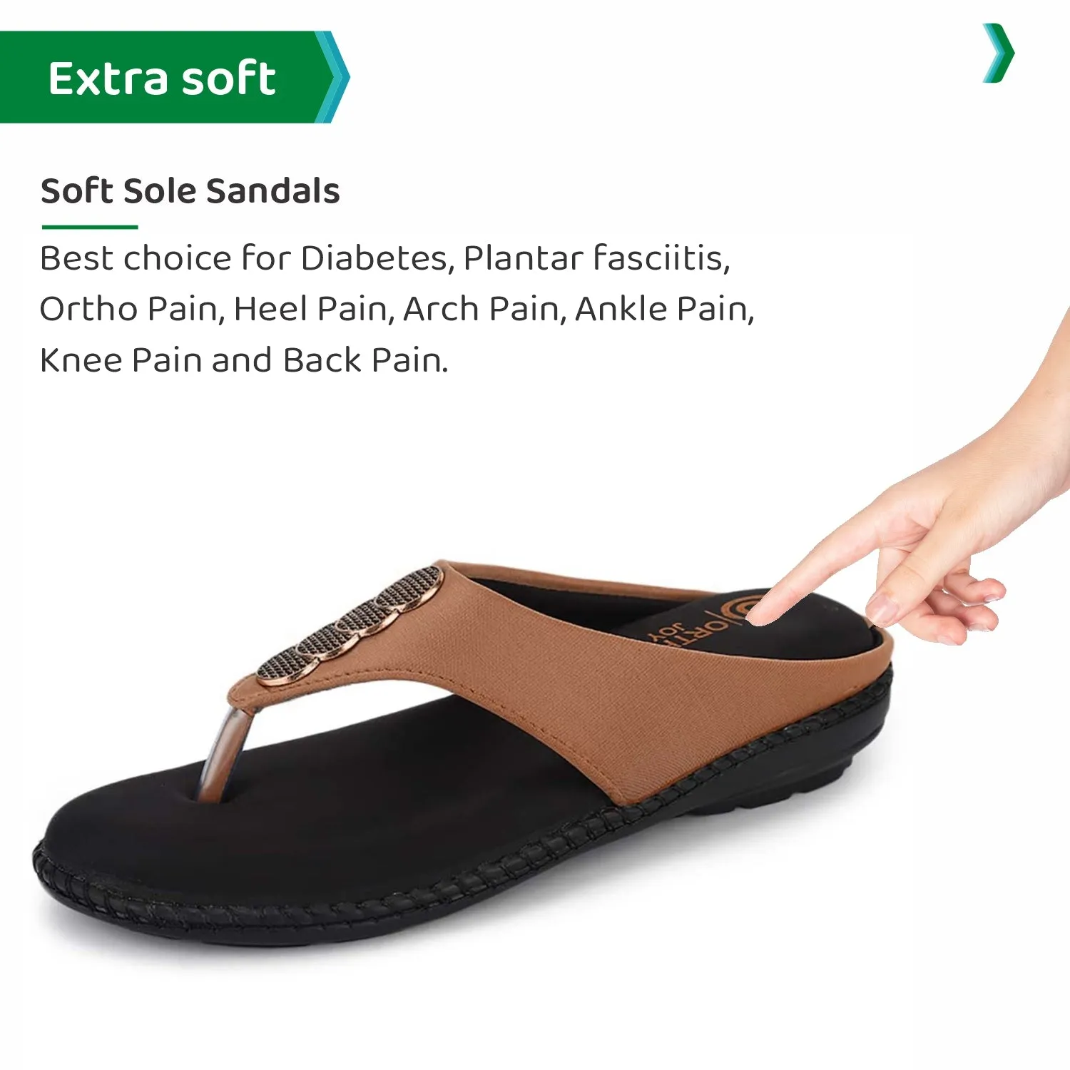 ORTHO JOY Stylish chappal | Comfortable sandals