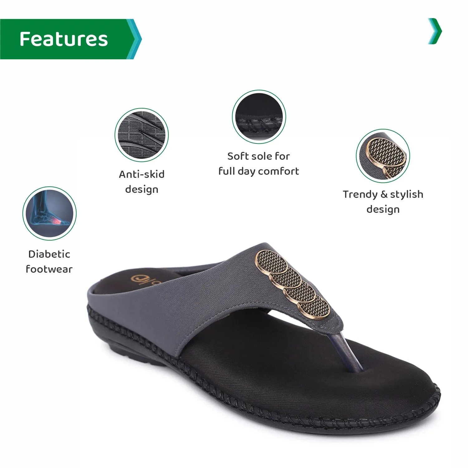 ORTHO JOY Stylish chappal | Comfortable sandals