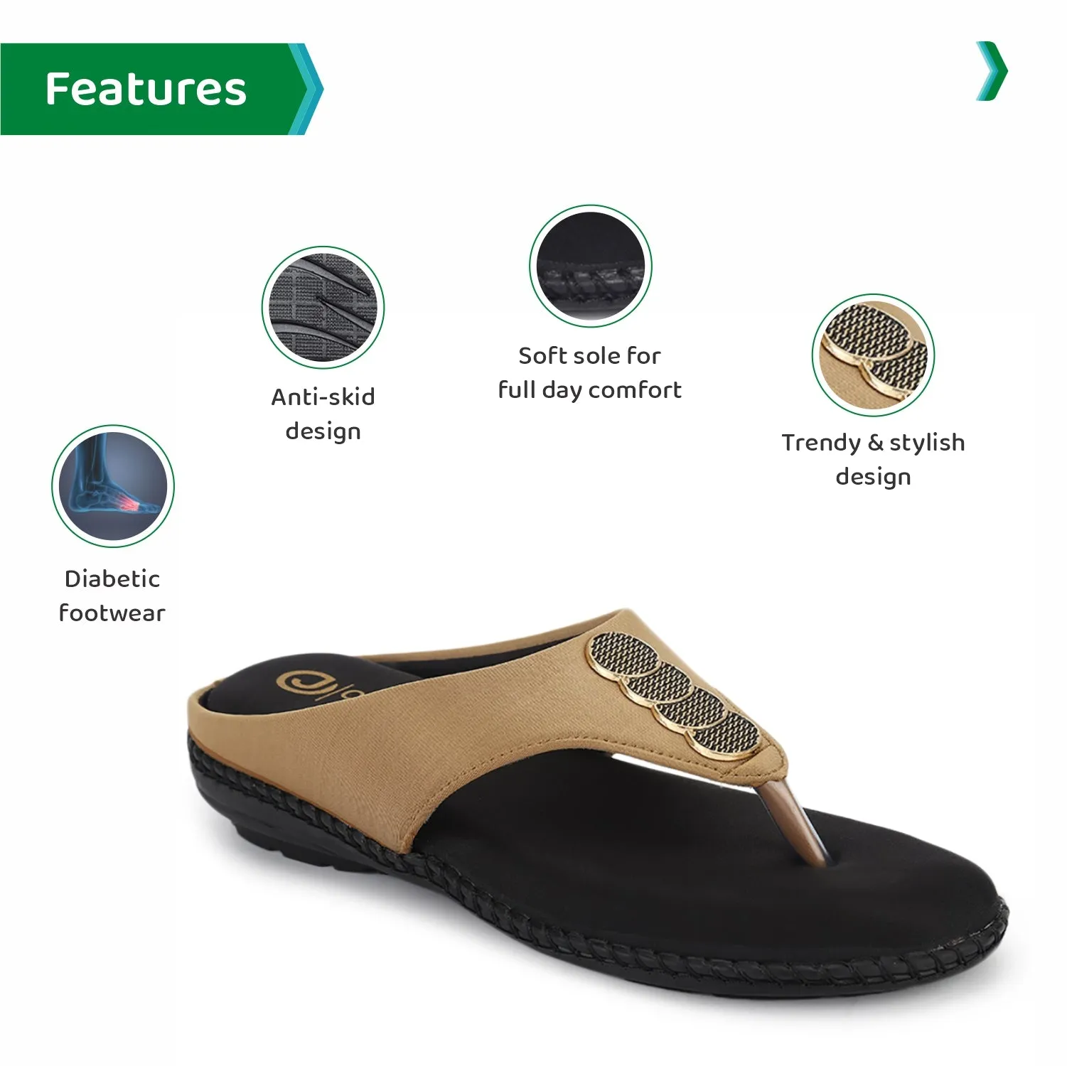 ORTHO JOY Stylish chappal | Comfortable sandals