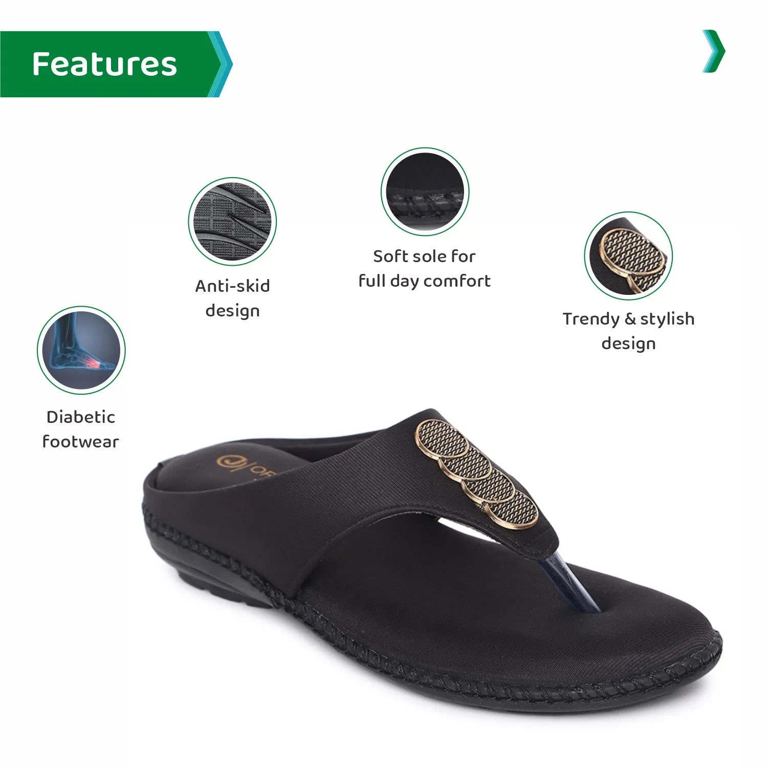 ORTHO JOY Stylish chappal | Comfortable sandals