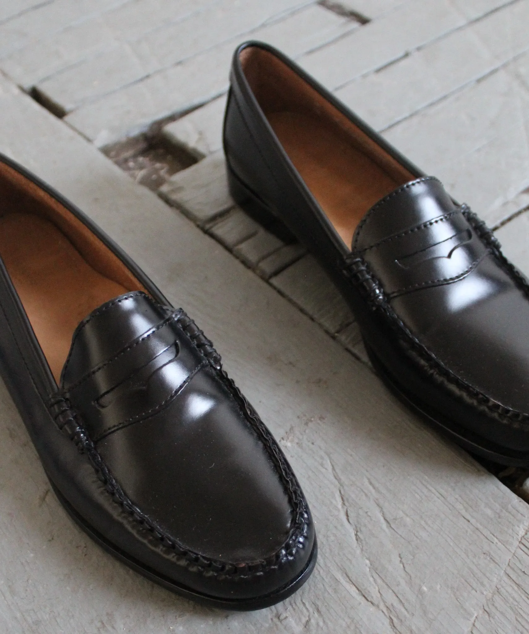 patent leather loafers size 9