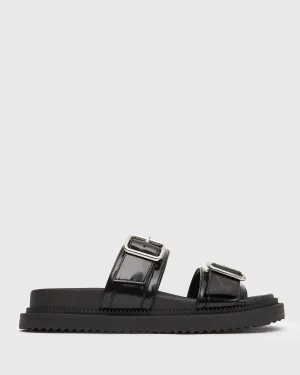 PRE-ORDER MIDTOWN Feature Buckle Footbed Sandals