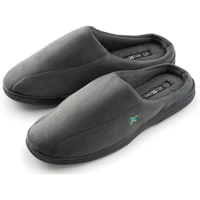 Roxoni Men's Memory Foam House Slippers