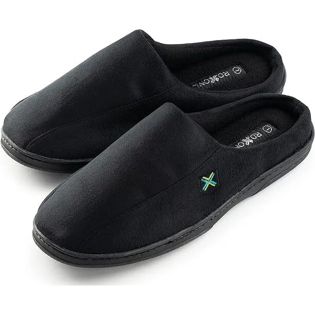 Roxoni Men's Memory Foam House Slippers