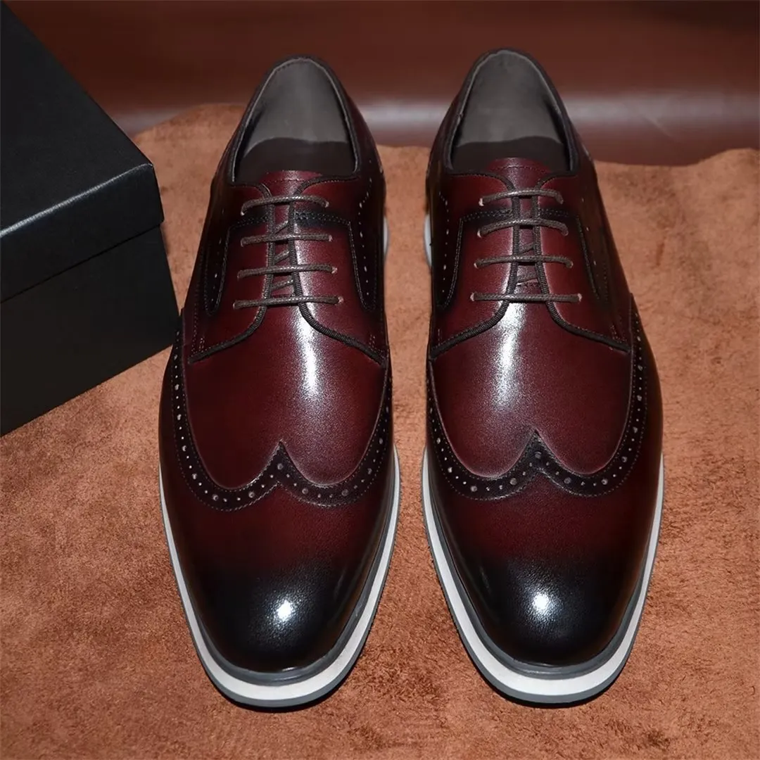 Sophisticated Lace Elegance Dress Shoes