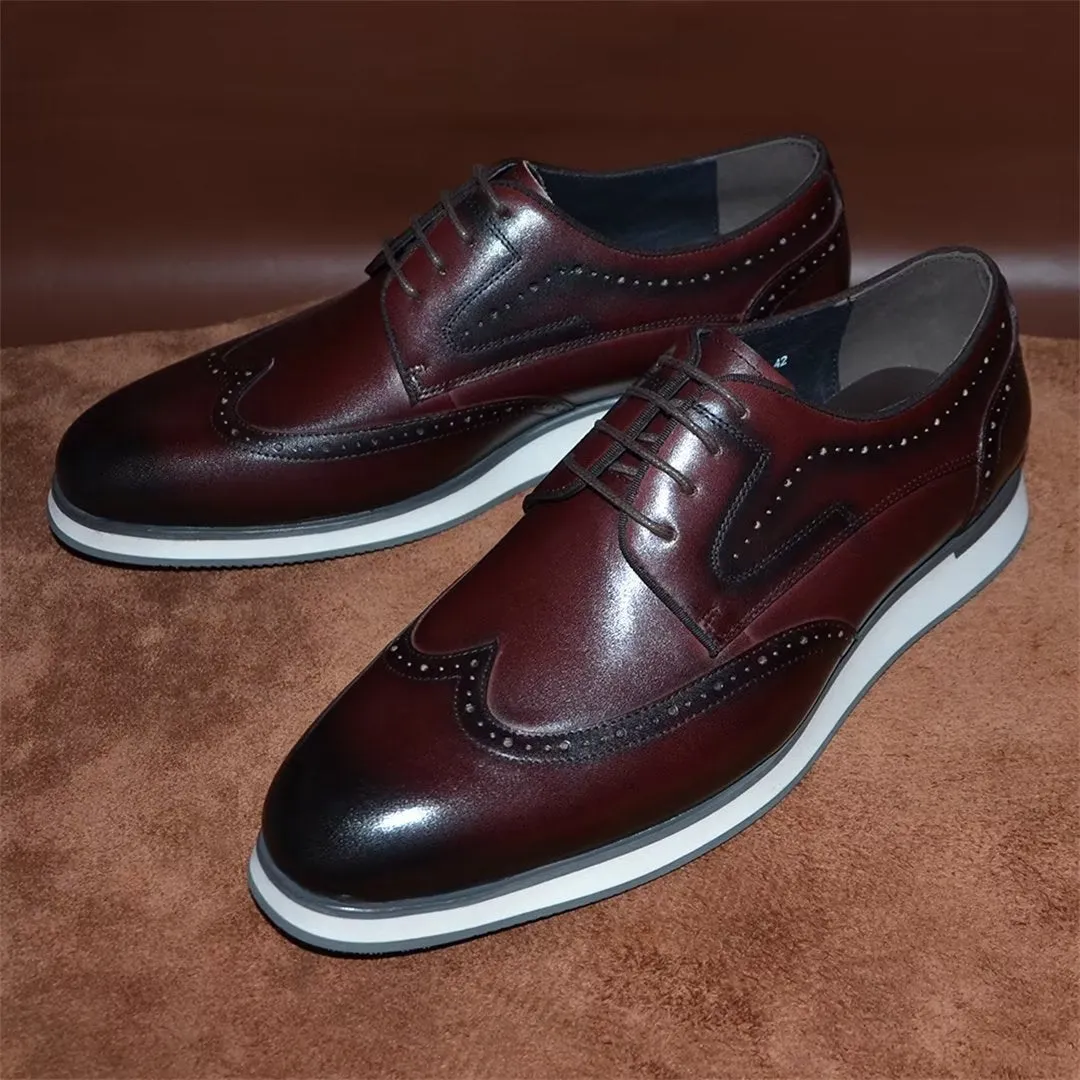 Sophisticated Lace Elegance Dress Shoes