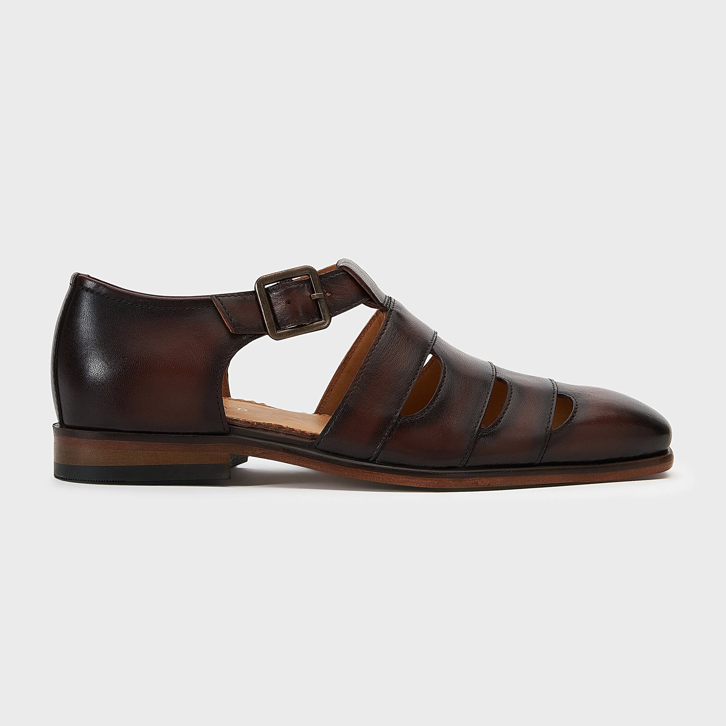 Sultan | Choco Brown Leather