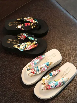 Tropical Themed Sandals By Liv and Mia