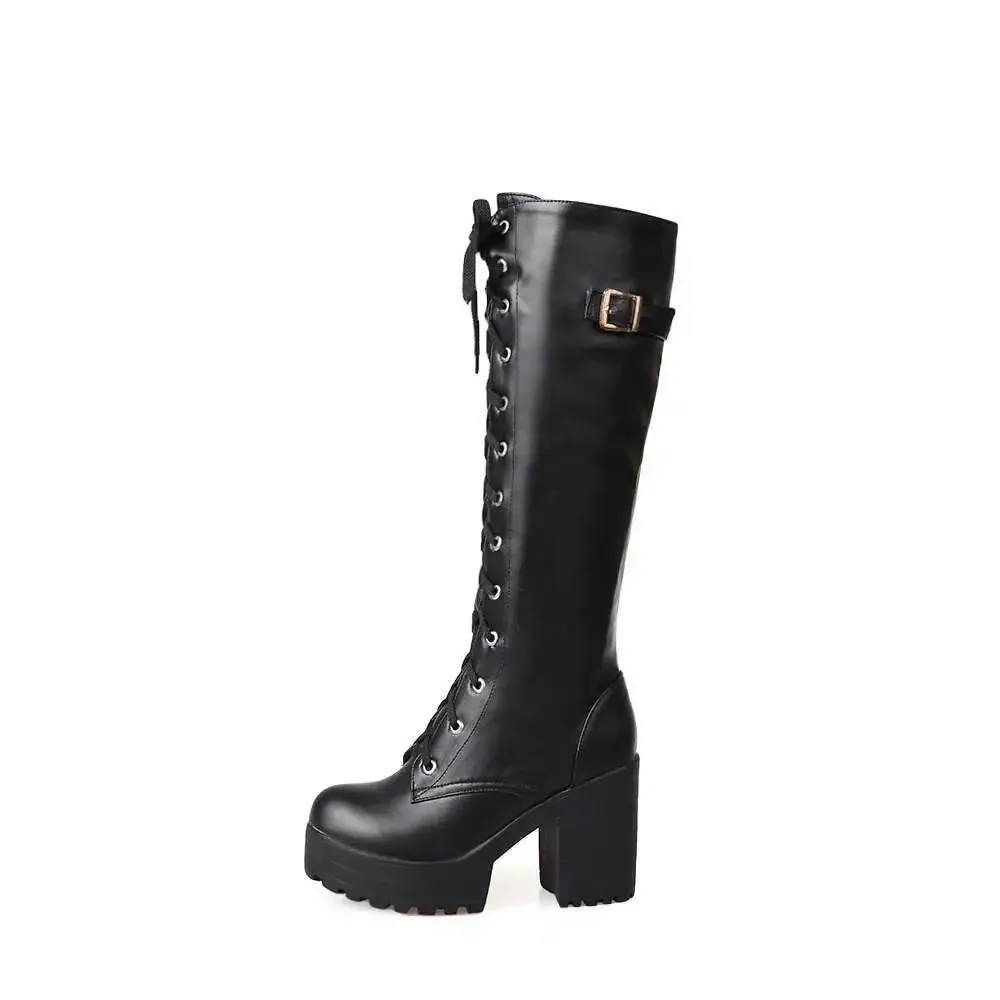 USS Shoes Dafne Women's Knee High Boots