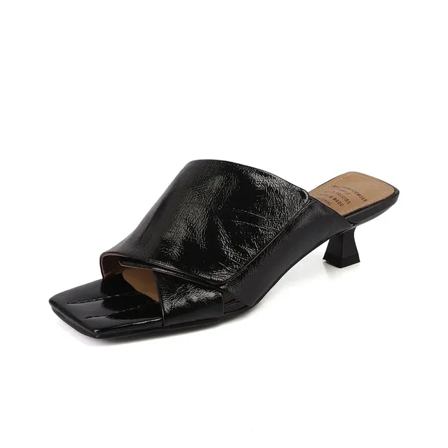 USS Shoes Nany Women's Medium Heel Leather Sandals